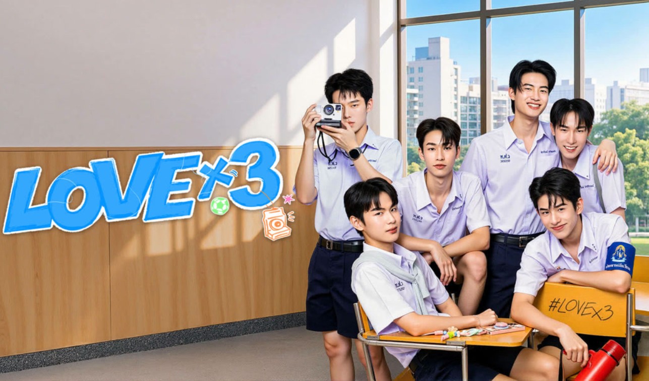 مسلسل حب ضرب ثلاثة LOVEx3 الحلقة 8 مترجمة